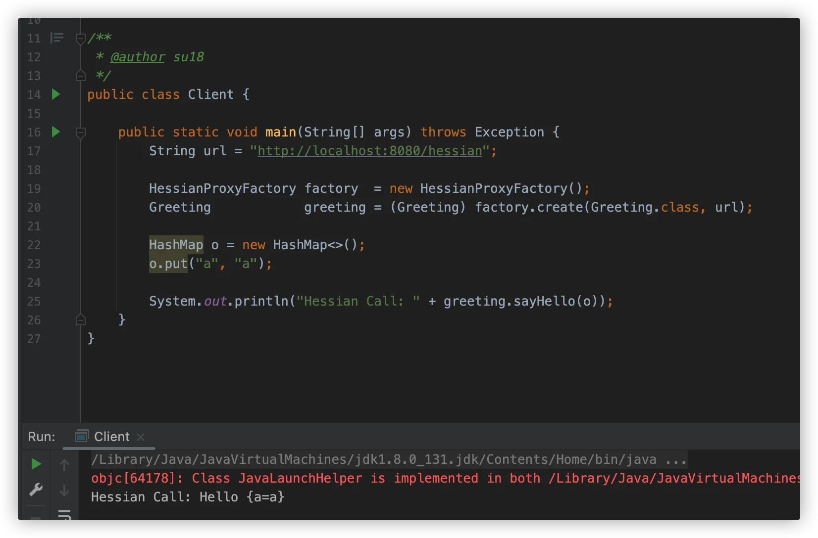 ava Web安全之Java web常见漏洞-Hessian反序列化漏洞