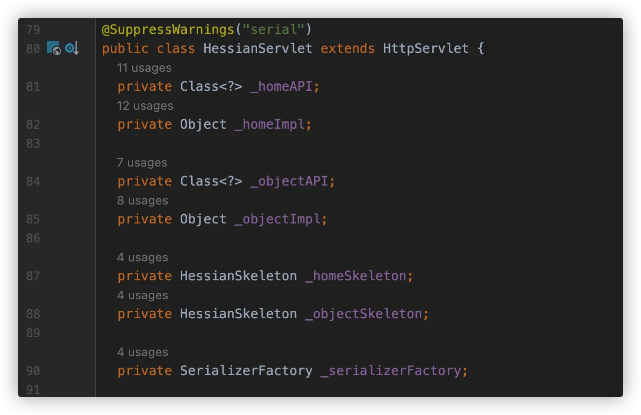ava Web安全之Java web常见漏洞-Hessian反序列化漏洞