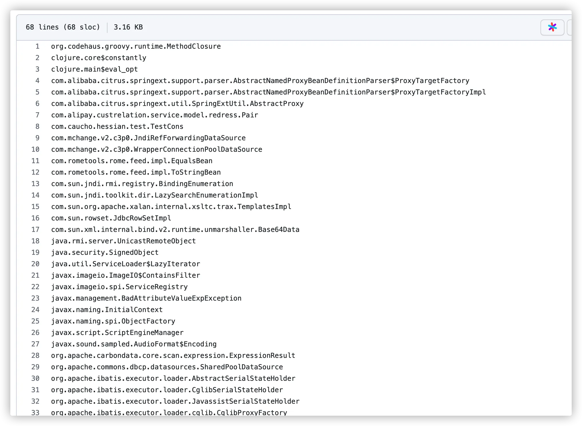ava Web安全之Java web常见漏洞-Hessian反序列化漏洞
