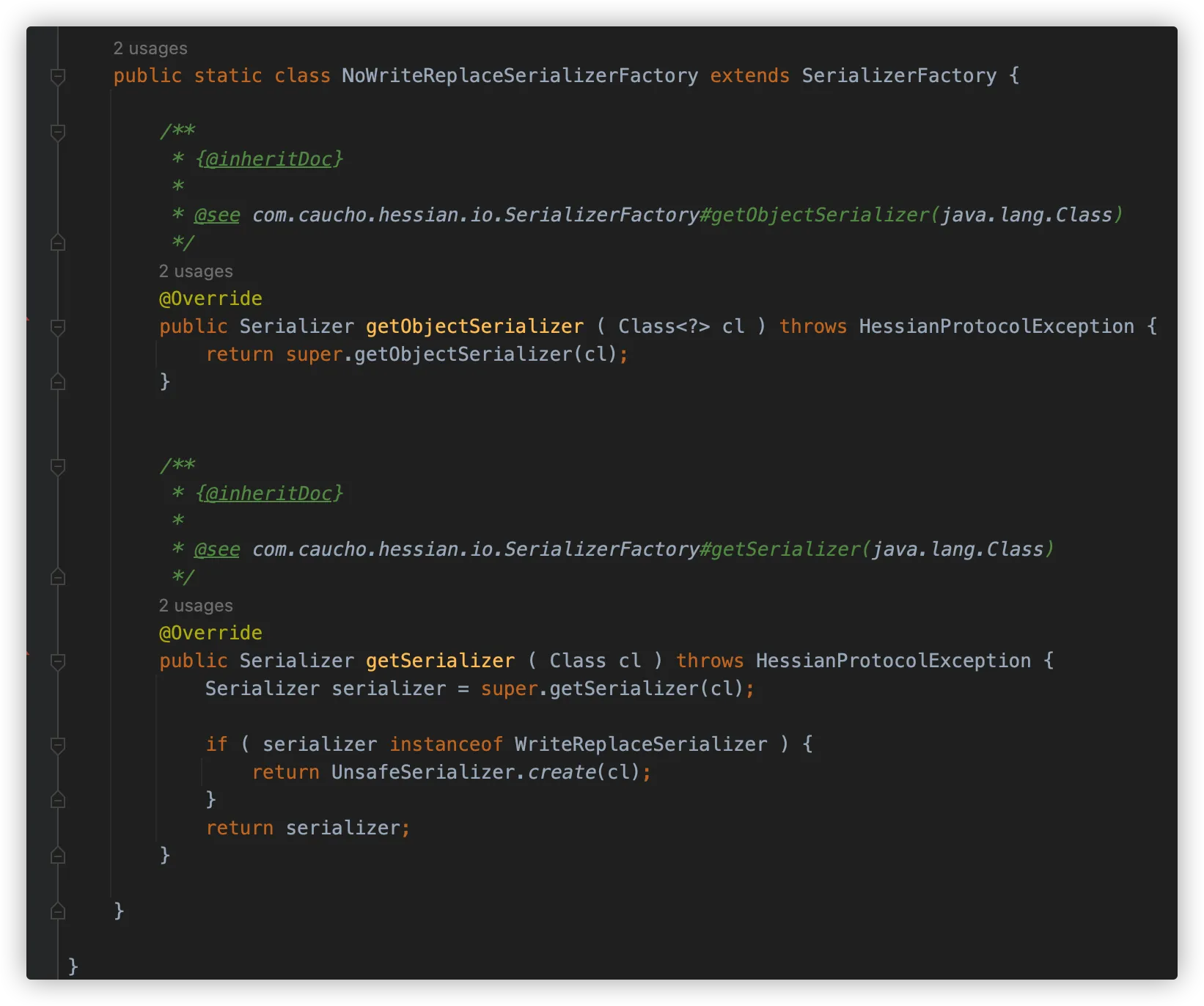 ava Web安全之Java web常见漏洞-Hessian反序列化漏洞