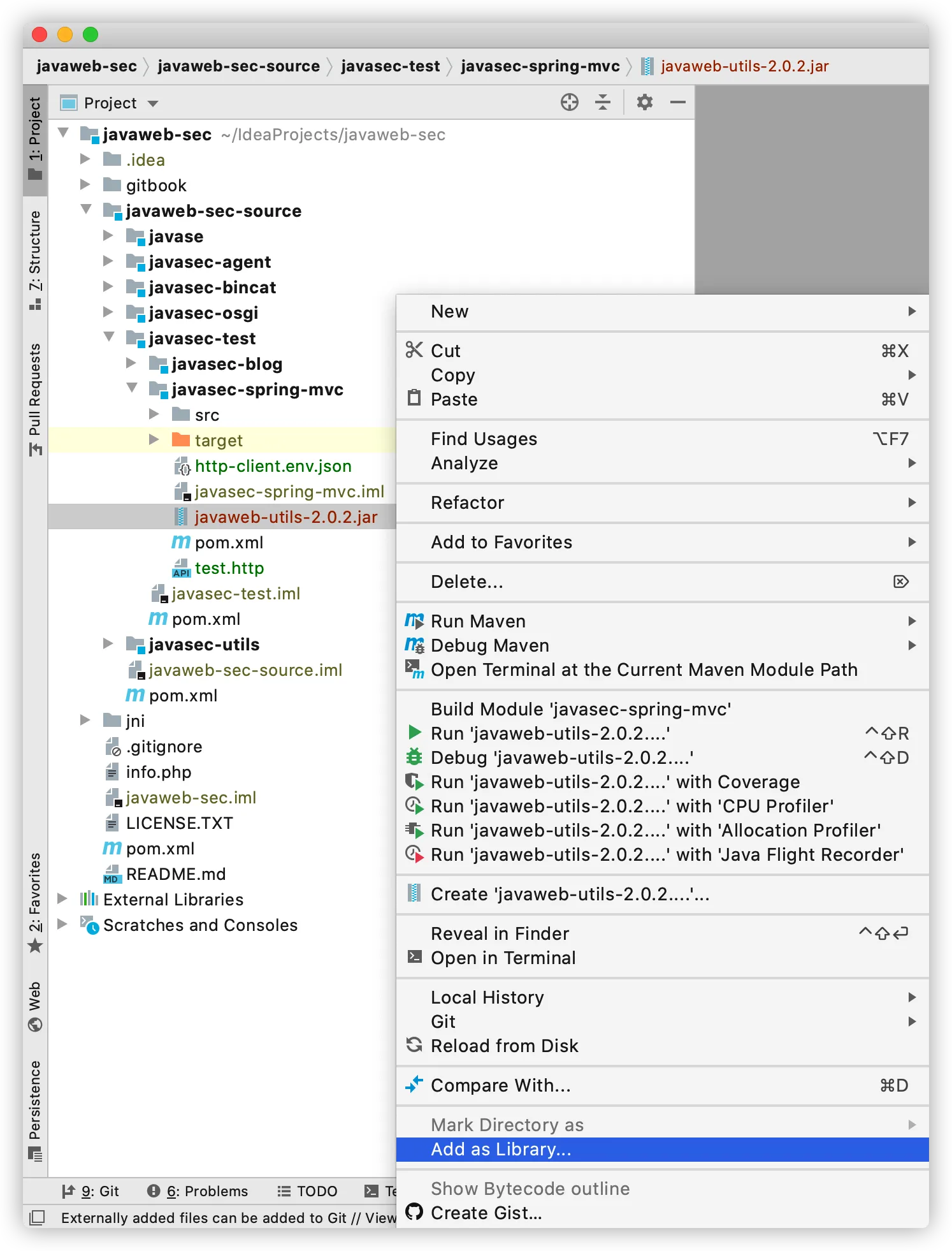 Java Web安全之Java代码审计-IntelliJ IDEA技巧