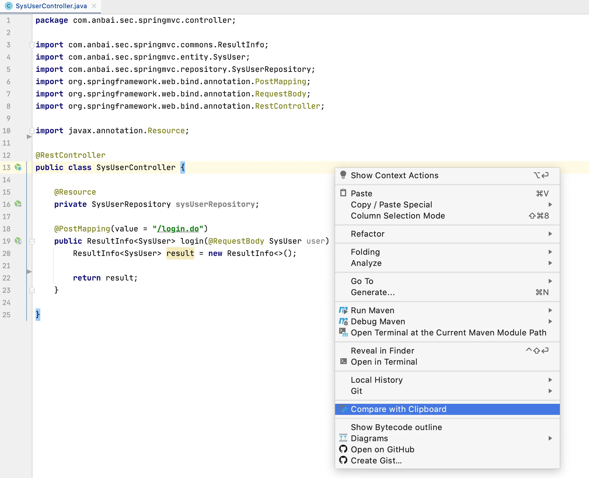 Java Web安全之Java代码审计-IntelliJ IDEA技巧