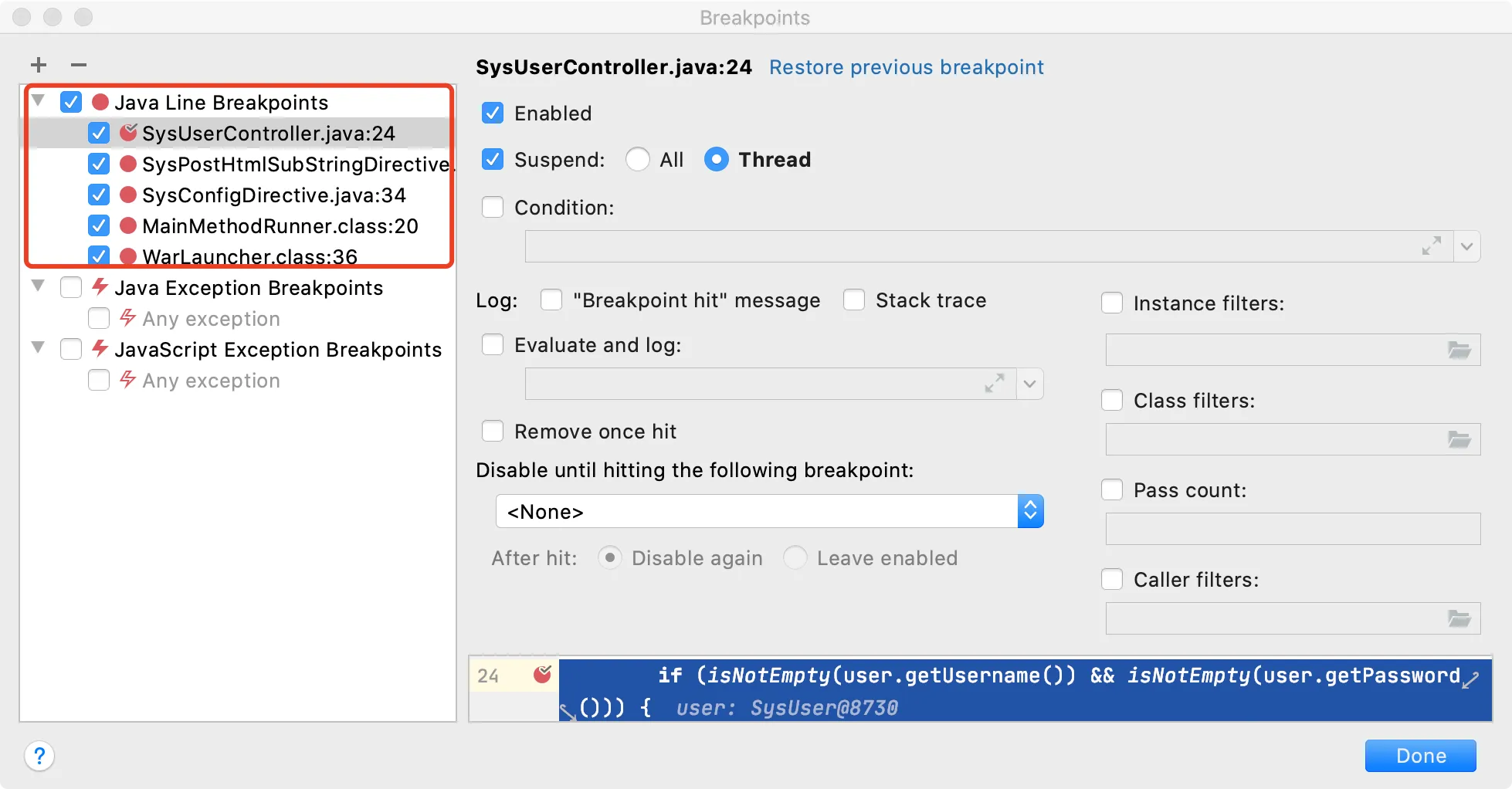 Java Web安全之Java代码审计-IntelliJ IDEA Java程序调试