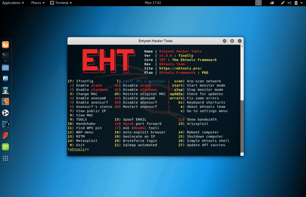 Ehtools wifi渗透工具框架
