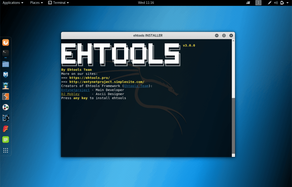 Ehtools wifi渗透工具框架