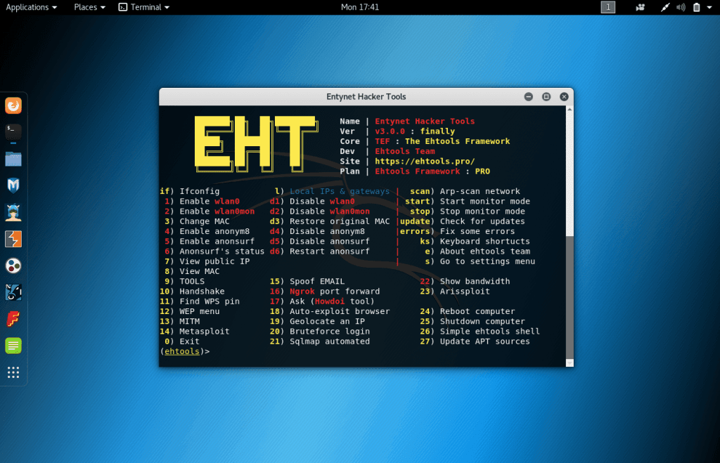 Ehtools wifi渗透工具框架