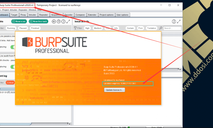 Burp Suite Pro 2020.4.1 破解版下载burp_2020.4.1 cracked