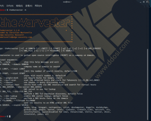 开源网络情报收割机Harvester-OSINT