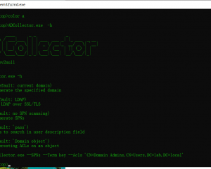 ADCollector从域环境中提取有价值信息以进行攻击和防御的工具