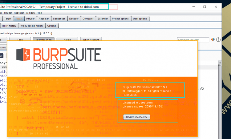 BurpSuite Pro 2020.9.1破解版下载burp_2020.9.1 cracked