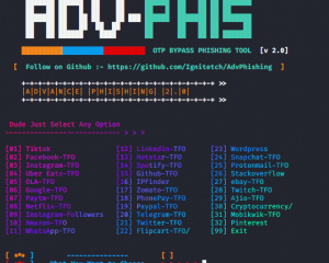 高级网络钓鱼工具 OTP钓鱼 otp bypass