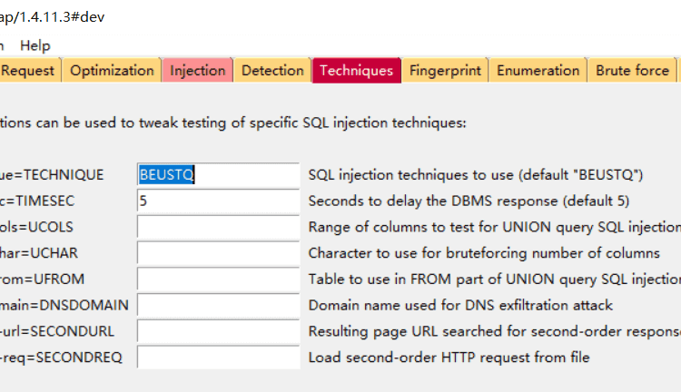 sqlmap官方图形界面工具介绍 sqlmap gui