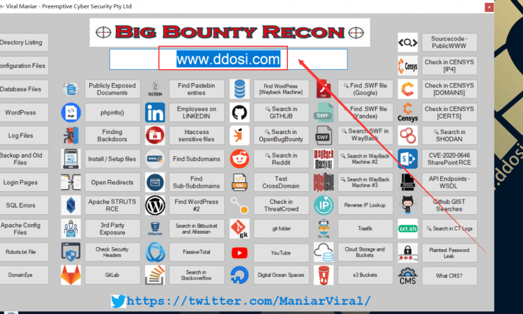 BigBountyRecon|大型赏金漏洞侦察工具