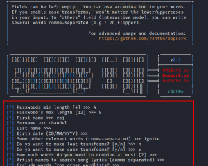 渗透测试人员专用密码字典表wordlists-for-pentester