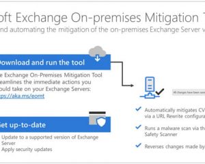 微软一键缓解工具来防止Exchange攻击|EOMT