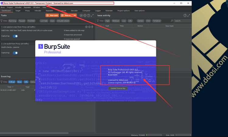 BurpSuite2021.5.3破解版下载build8265 cracked