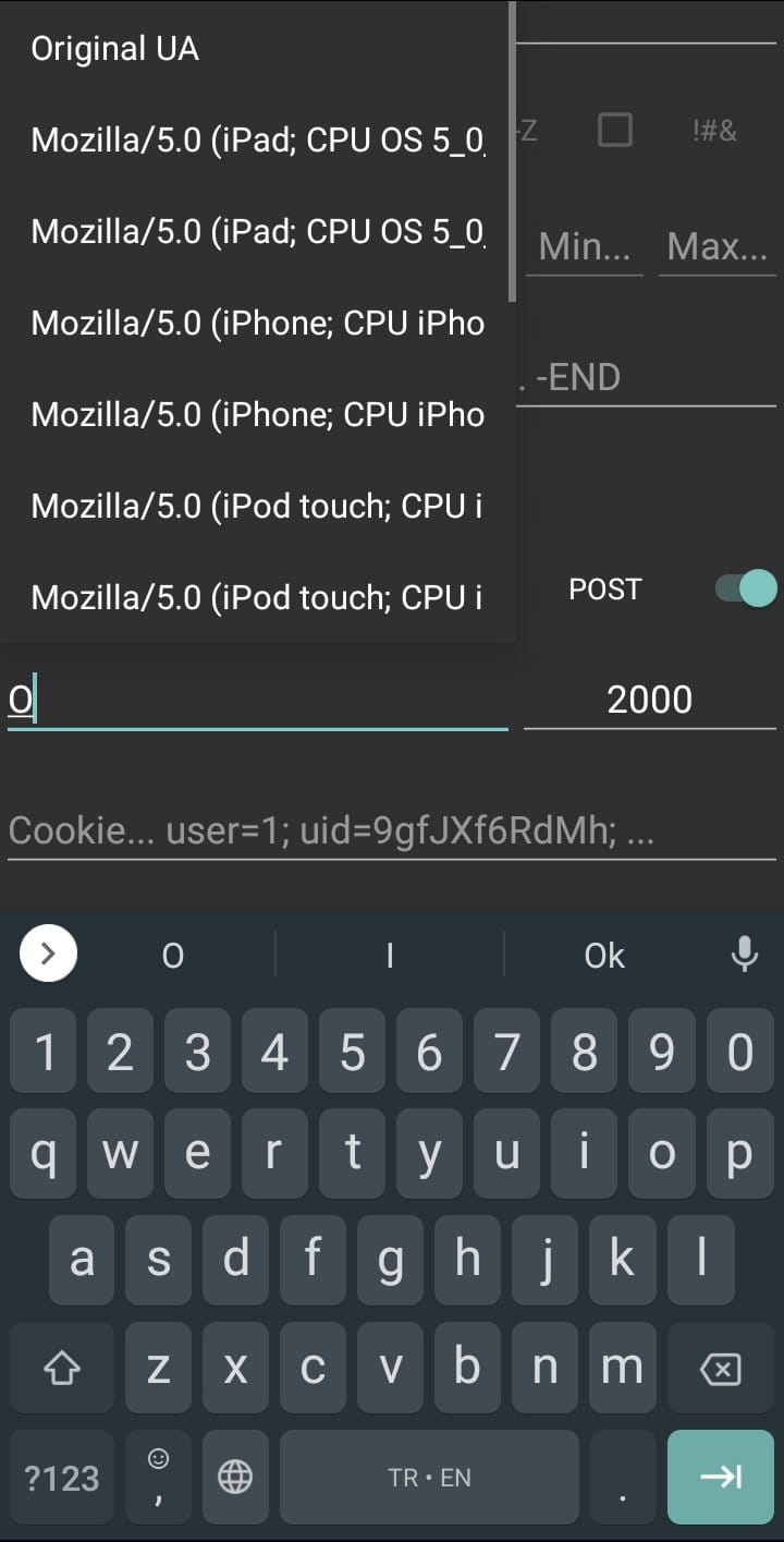 Arkhota-适用于Android的网络账号密码暴破工具