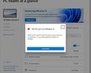 您的电脑能运行Windows11吗?连微软都不能肯定