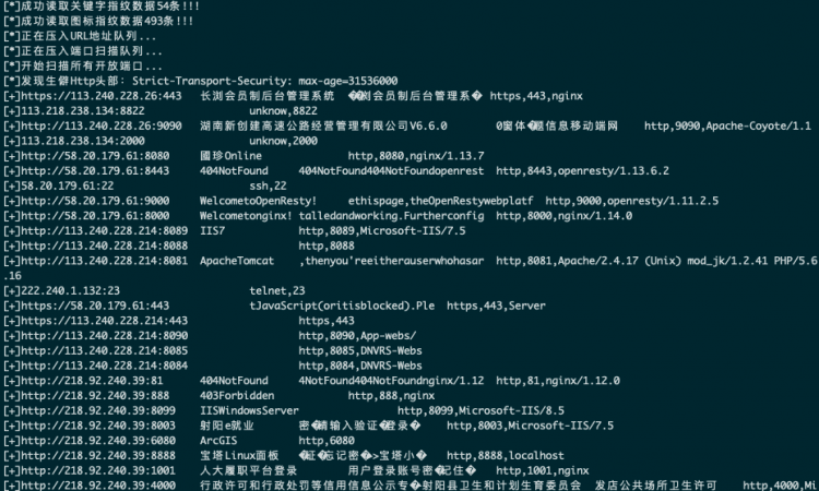 Kscan-简单好用的资产测绘工具|端口指纹存活自动探测