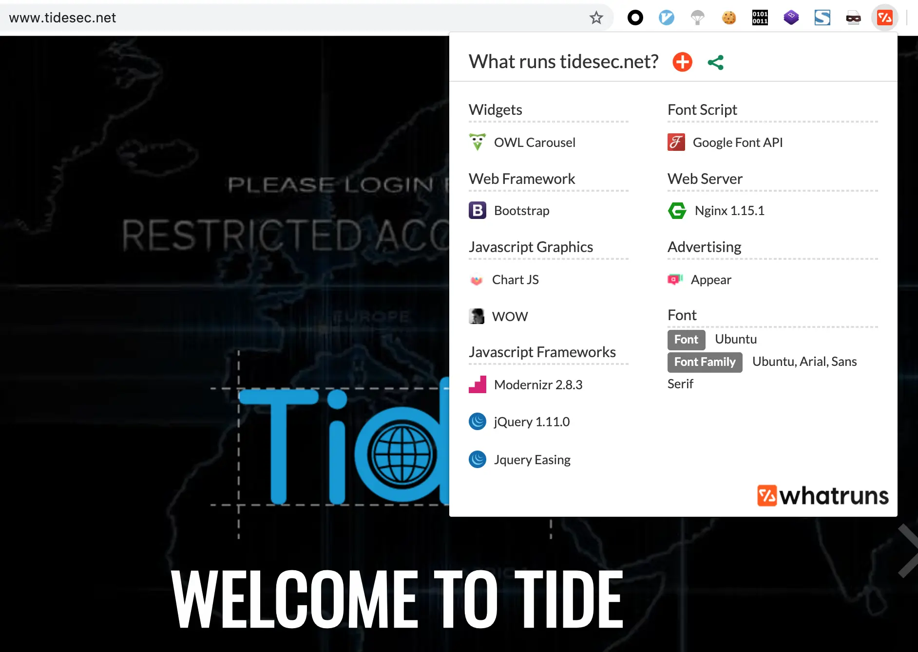 TideFinger-开源网站指纹识别工具|指纹识别更快更准