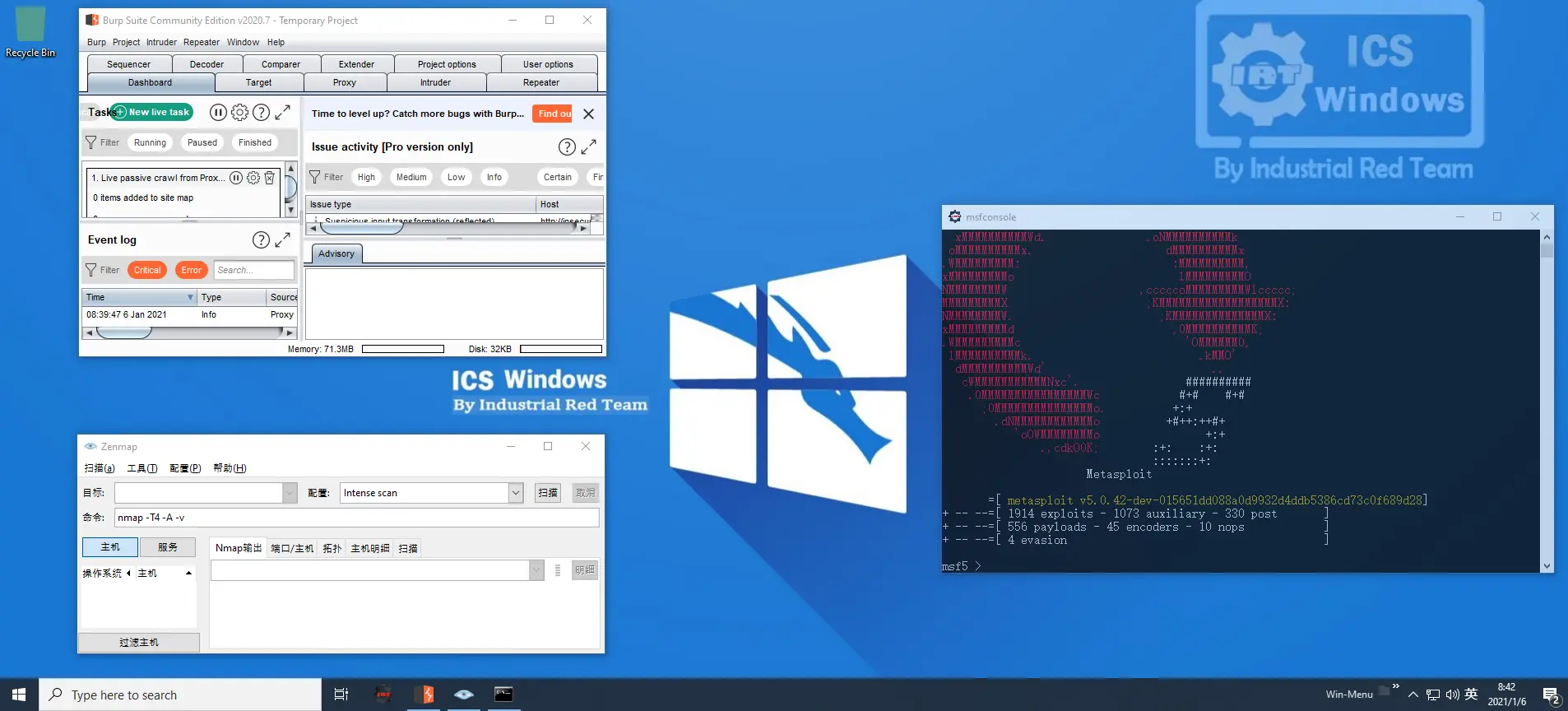 ICS Windows v2.0|基于win10打造的kali工具集