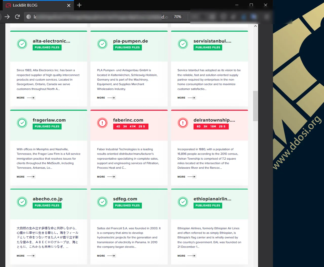曼谷航空公司被Lockbit勒索软件攻击 103GB数据泄露