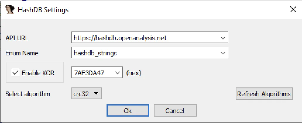IDA插件之HashDB-查询恶意软件Windows API Hash库
