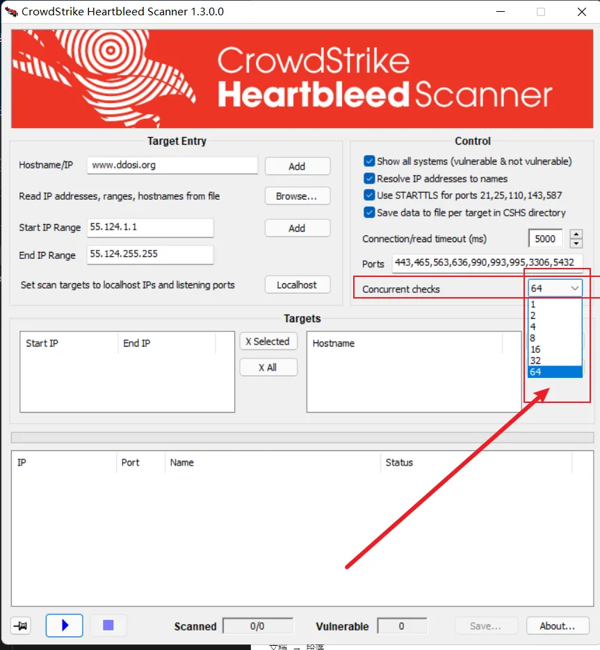 CrowdStrike Heartbleed Scanner|心脏滴血漏洞扫描器