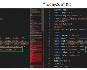 TodayZoo网络钓鱼工具包被用于广泛的凭据窃取攻击