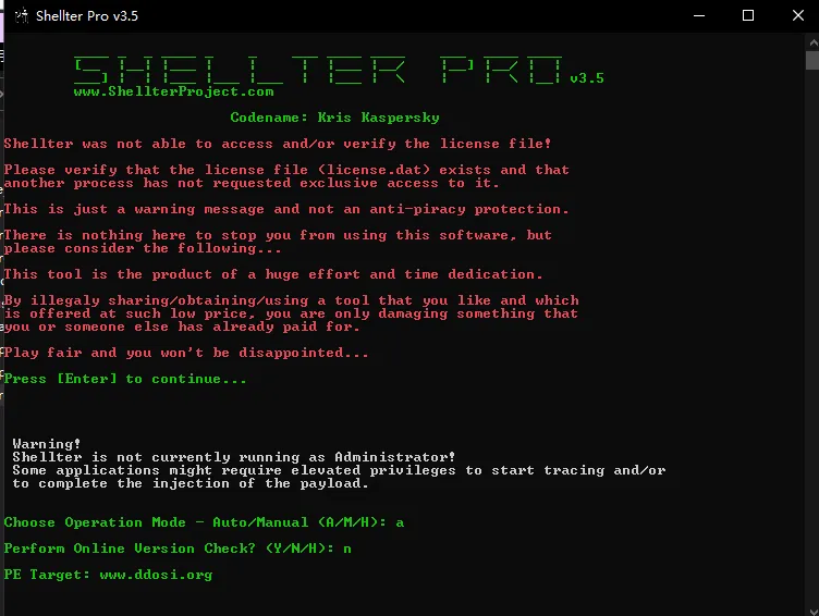 shellter pro v3.5破解版下载|cracked