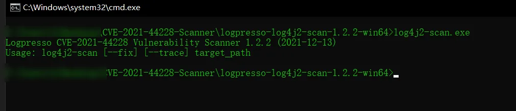 log4j2-scan CVE-2021-44228漏洞扫描及修复工具