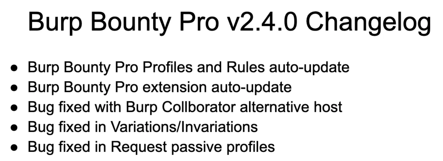 Burp Bounty Pro 2.4破解版 BurpBounty 2.4 Cracked