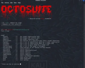 octosuite 针对Github的高级OSINT框架