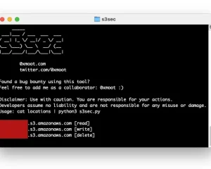 s3sec检查AWS S3存储桶的读写删除访问权限