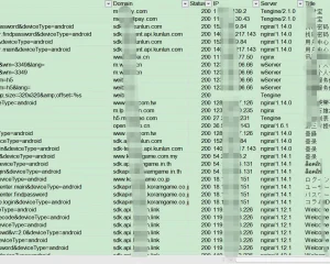 AppInfoScanner移动端(安卓/iOS/WEB)信息收集扫描工具