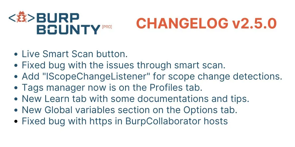 Burp Bounty Pro 2.5.0破解版BurpBounty 2.5.0 Cracked