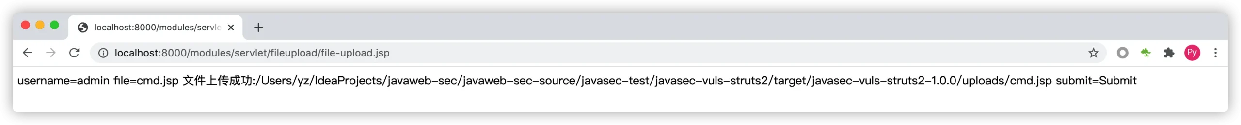 Java Web安全之Java web常见漏洞-任意文件上传漏洞