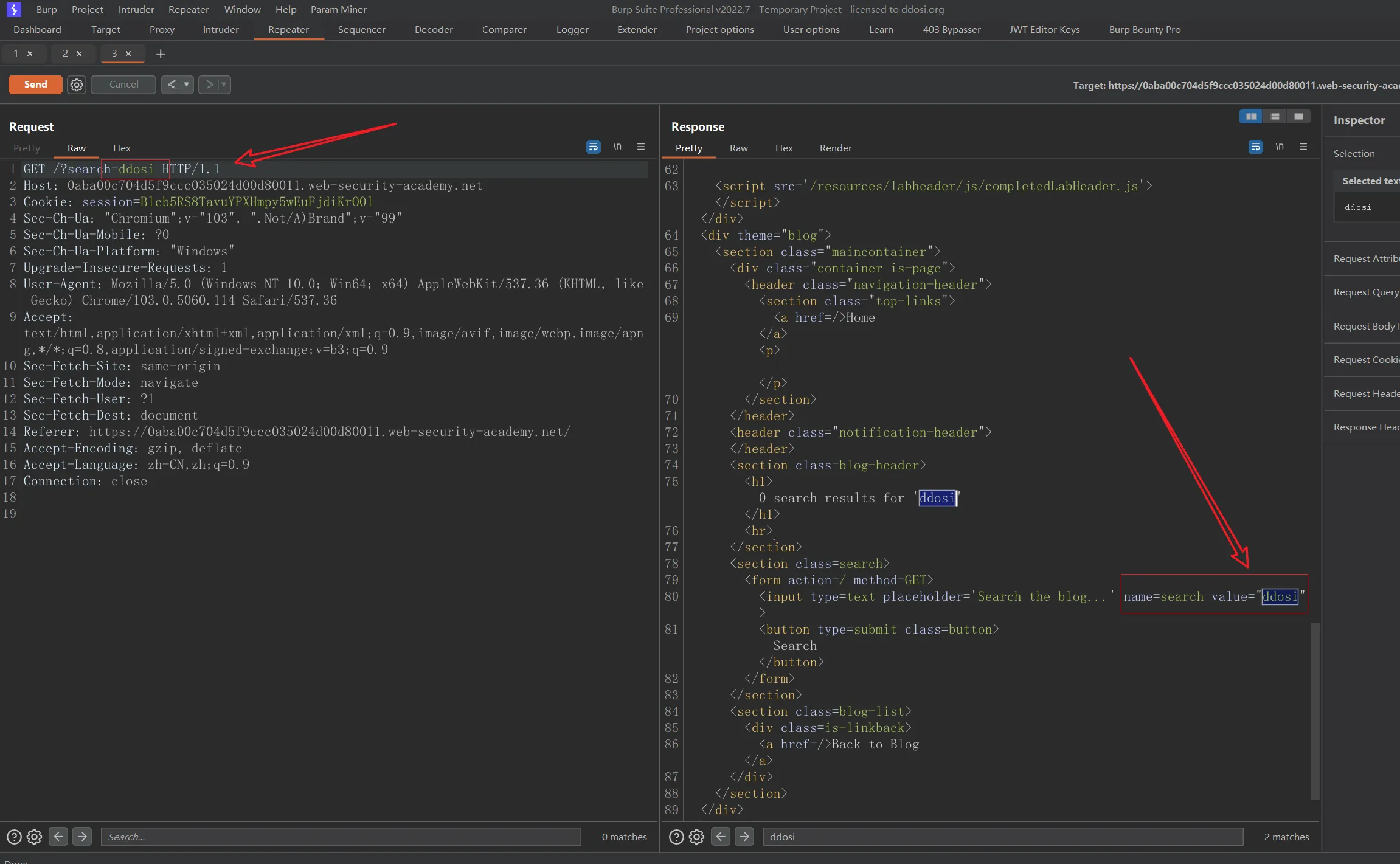 portswigger xss lab 跨站脚本漏洞利用靶场二
