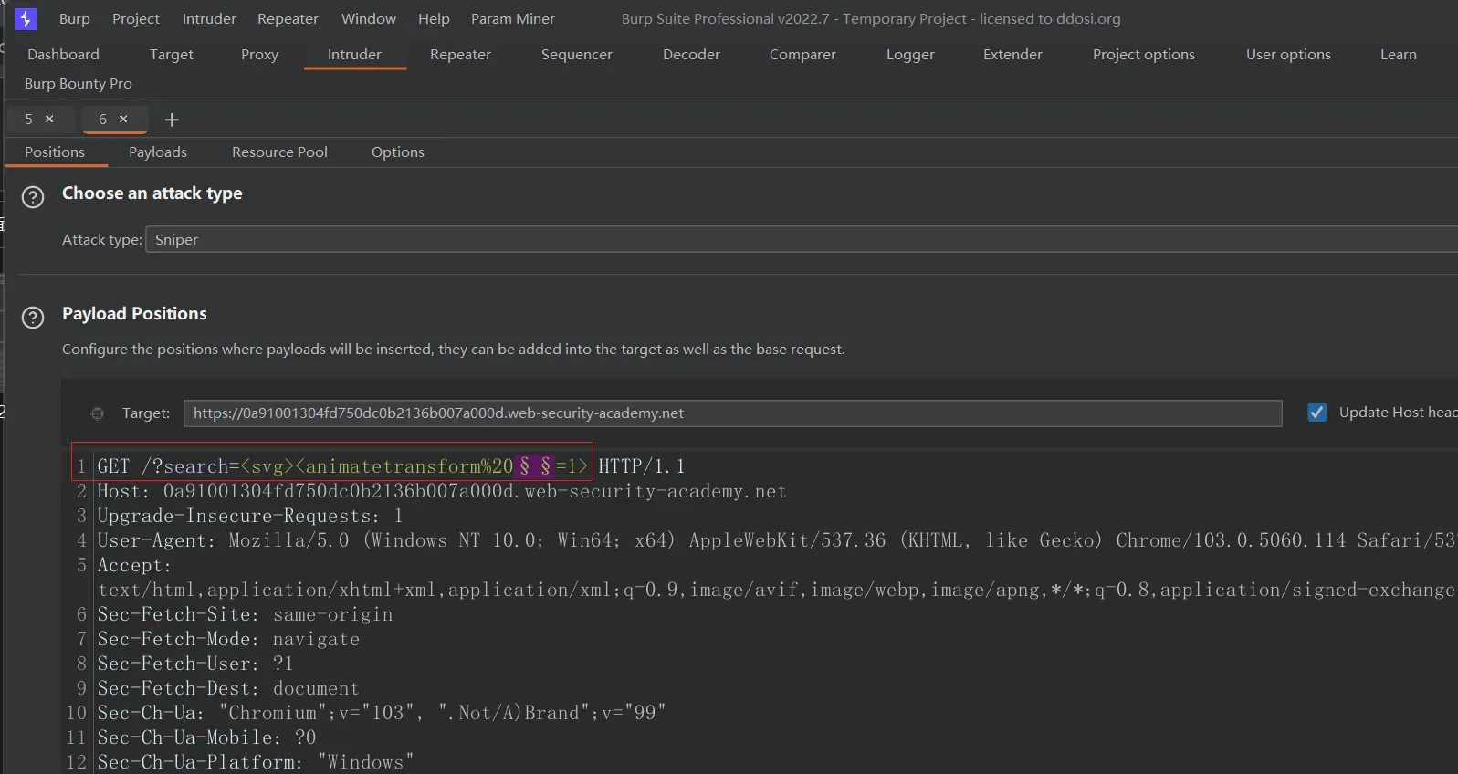 portswigger xss lab 跨站脚本漏洞利用靶场二