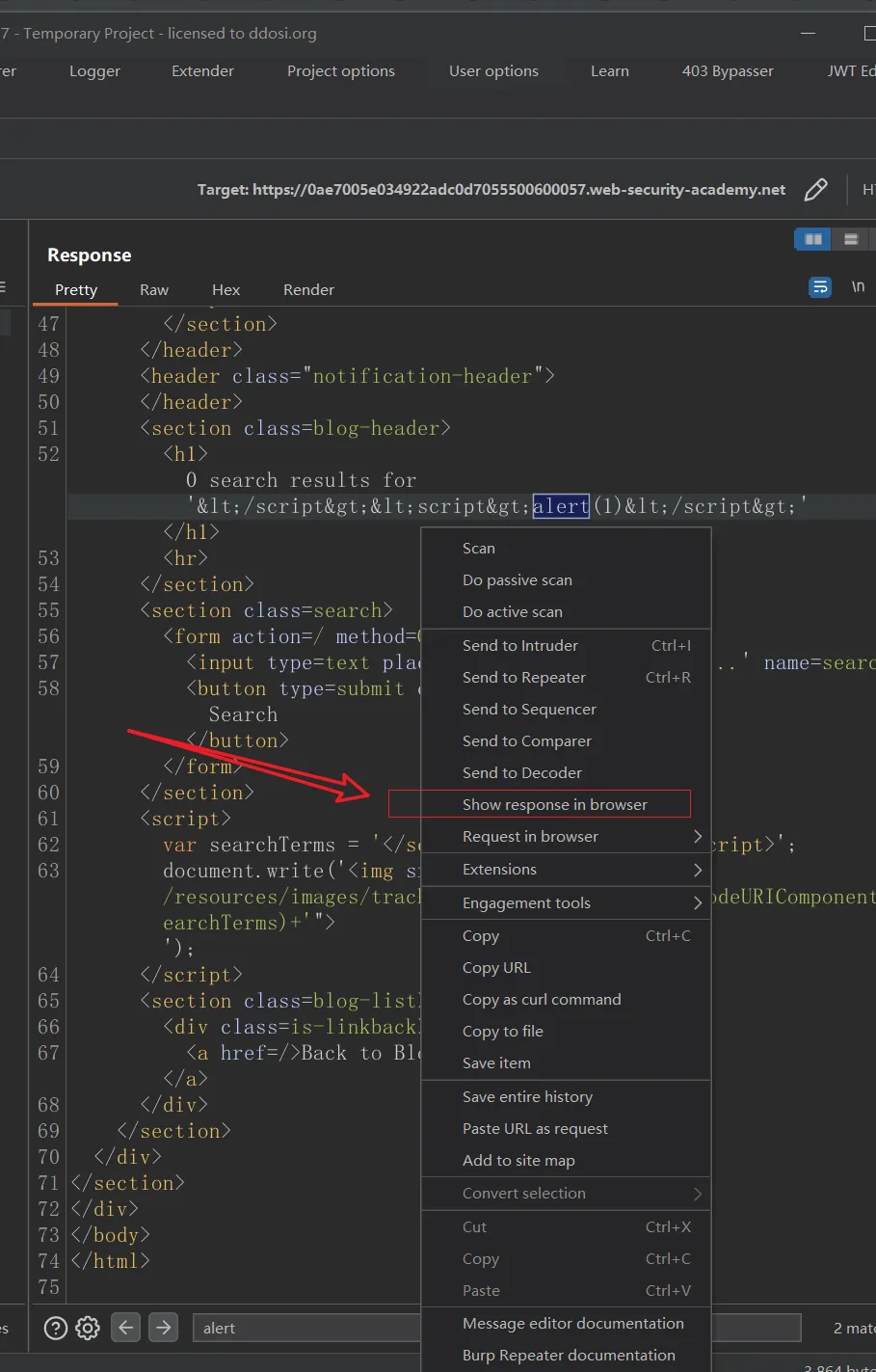 portswigger xss lab 跨站脚本漏洞利用靶场二
