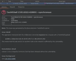 text4shell CVE-2022-42889 poc