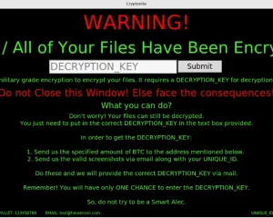 Ransomware Roundup : Cryptonite勒索软件