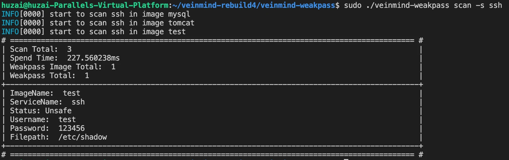 VeinMind Tools 镜像&容器漏洞扫描器 - 问脉