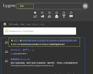 Lyzem - Telegram/Telegraph 电报搜索引擎