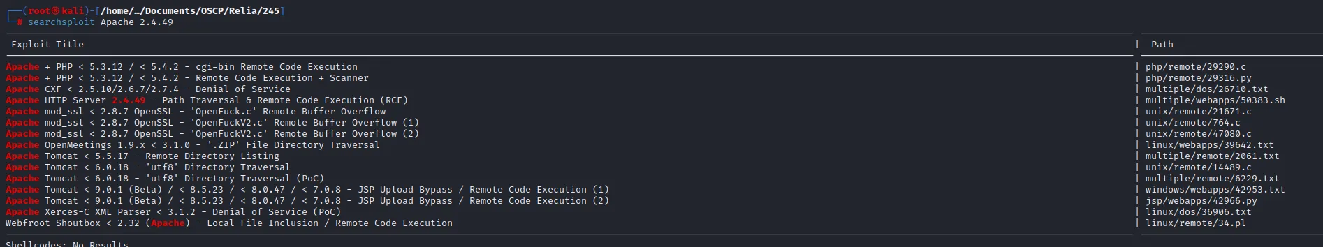 OSCP备忘单示例 Example Cheat Sheet