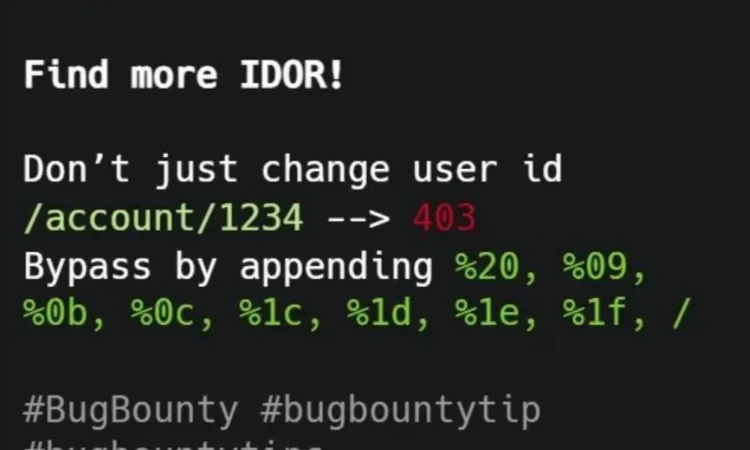 IDOR漏洞挖掘技巧 绕过防火墙 bypass 403