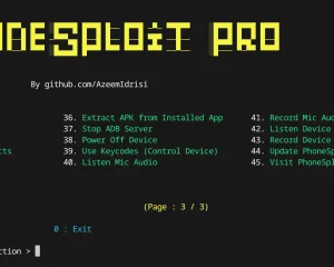 PhoneSploit Pro 远程攻击启用了adb的Android 设备